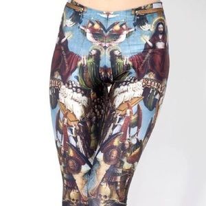 RARE! Museum Blackmilk Last Judgment leggings
